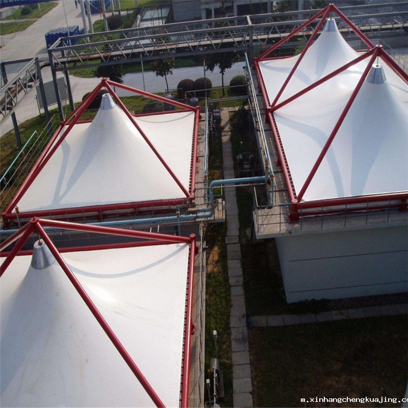 污水池加盖膜结构 污水池加盖膜结构