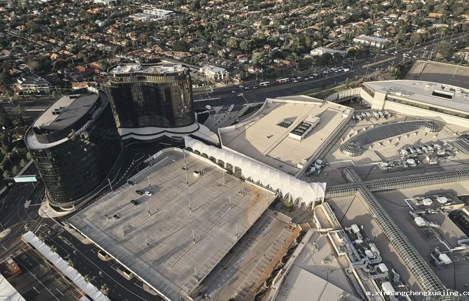 The Link创意走廊膜结构 深圳世界杯直播平台网站官网膜结构建筑走廊