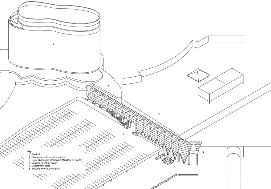 The Link创意走廊膜结构 深圳世界杯直播平台网站官网膜结构建筑走廊