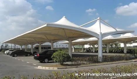 膜结构车棚 膜结构车棚