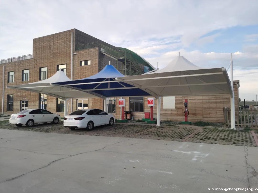 膜结构停车棚 膜结构停车棚