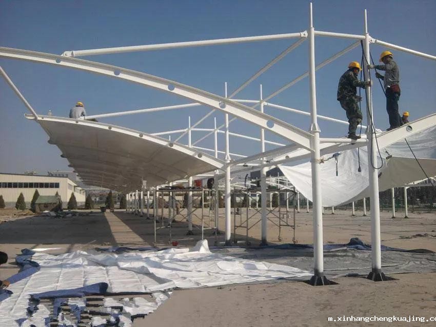 膜结构停车棚 膜结构停车棚