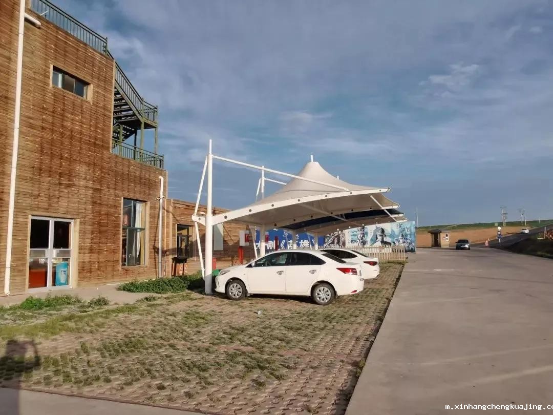 膜结构车棚 膜结构车棚