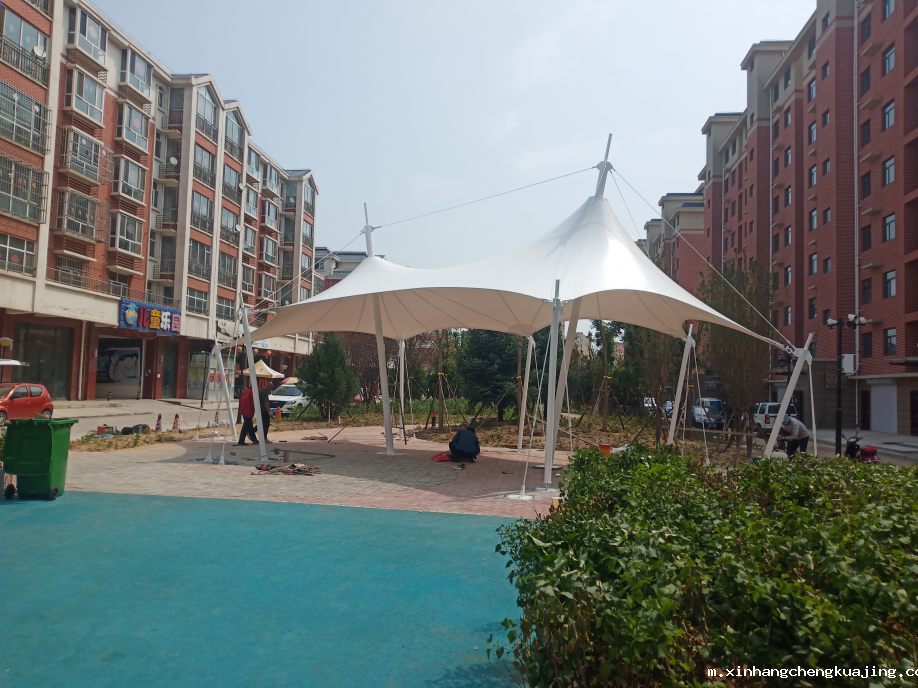 膜结构遮阳棚 膜结构遮阳棚