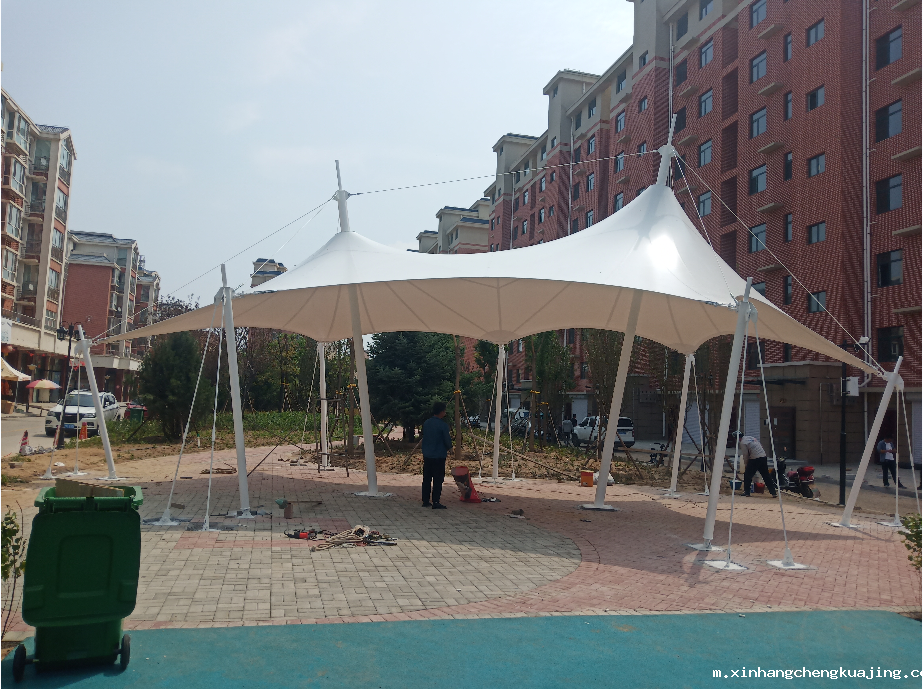 膜结构遮阳棚 膜结构遮阳棚