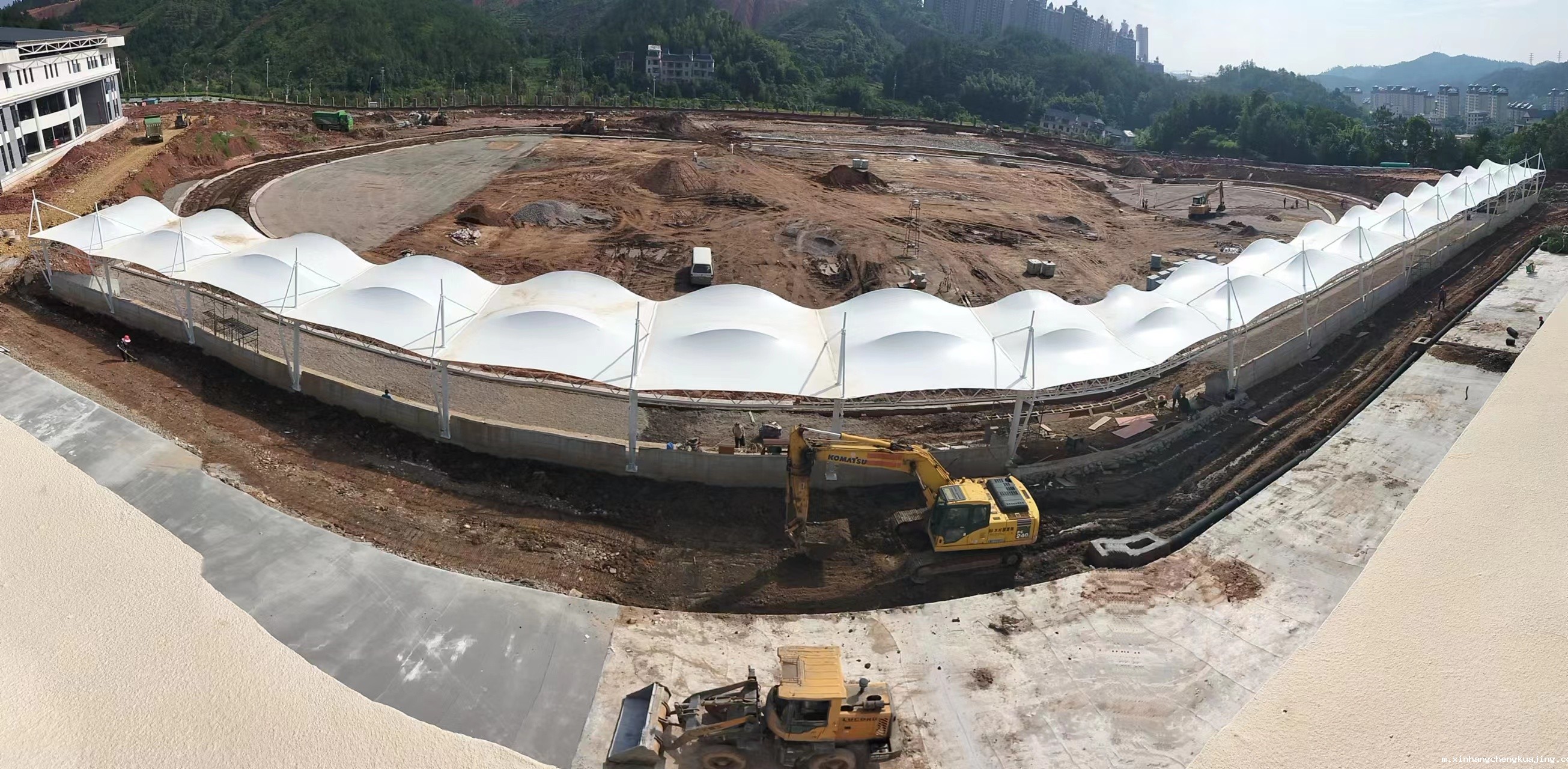 膜结构看台 膜结构看台