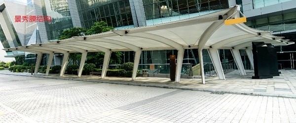 膜结构车棚定制 膜结构车棚定制