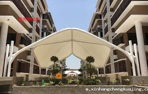 膜结构小区出入口 膜结构小区出入口