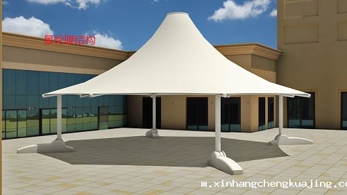 膜结构雨棚 膜结构雨棚