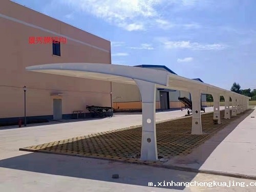 膜结构车棚 膜结构车棚