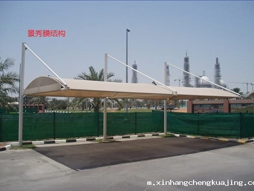 膜结构车棚安装与拆卸 膜结构车棚安装与拆卸