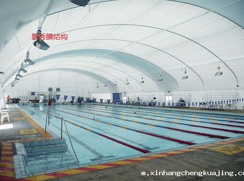 游泳池封闭式膜结构 游泳池封闭式膜结构