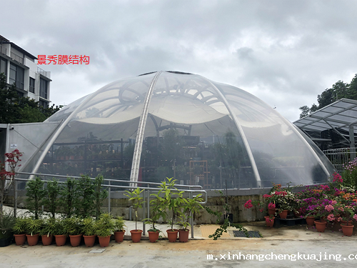 充气式膜结构温室大棚 充气式膜结构温室大棚