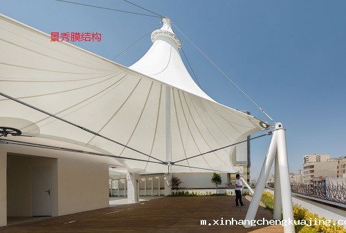 景观遮阳膜结构棚定制 景观遮阳膜结构棚定制