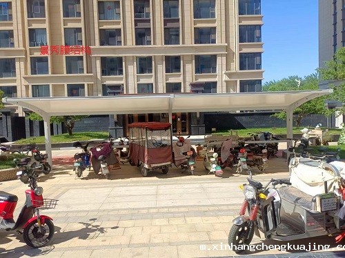 电瓶车停车雨棚分类 电瓶车停车雨棚分类