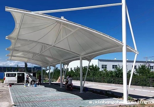 济宁膜结构车棚 济宁膜结构车棚