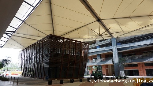 农贸市场顶棚膜结构 农贸市场顶棚膜结构