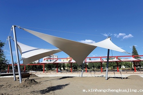 张拉膜广场 张拉膜广场