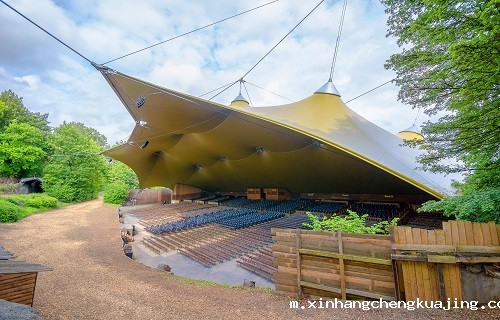 室外剧场看台顶棚膜结构 室外剧场看台顶棚膜结构