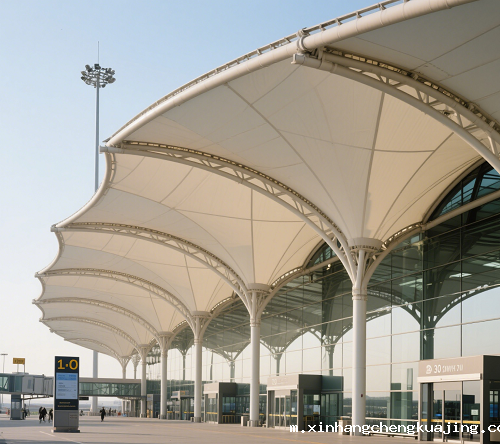 机场航站楼膜结构 机场航站楼膜结构
