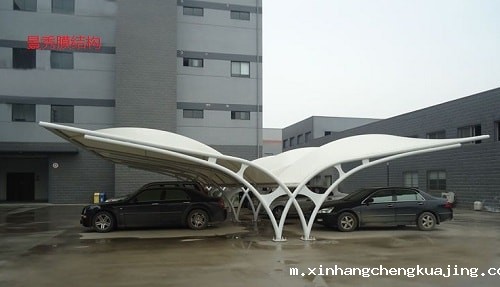 膜结构车棚 膜结构车棚