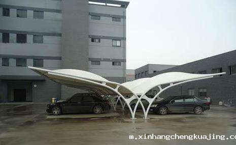 膜结构停车棚 世界杯直播平台网站官网膜结构车鹏