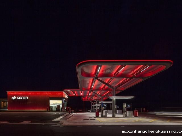 CEPSA旗舰加油站 世界杯直播平台网站官网加油站膜结构棚.jpg