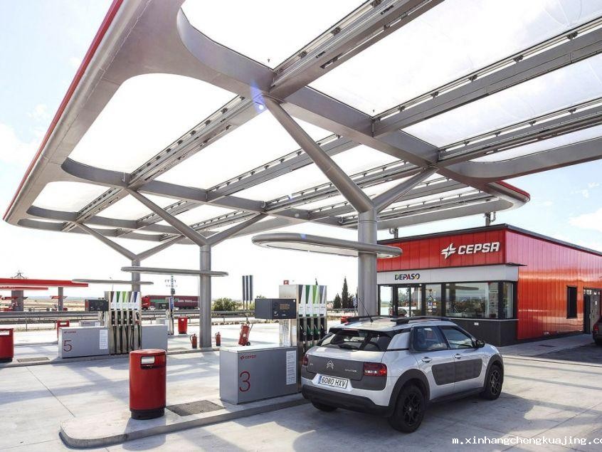 CEPSA旗舰加油站 世界杯直播平台网站官网加油站膜结构棚.jpg