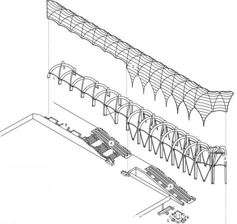 The Link创意走廊膜结构 深圳世界杯直播平台网站官网膜结构建筑走廊
