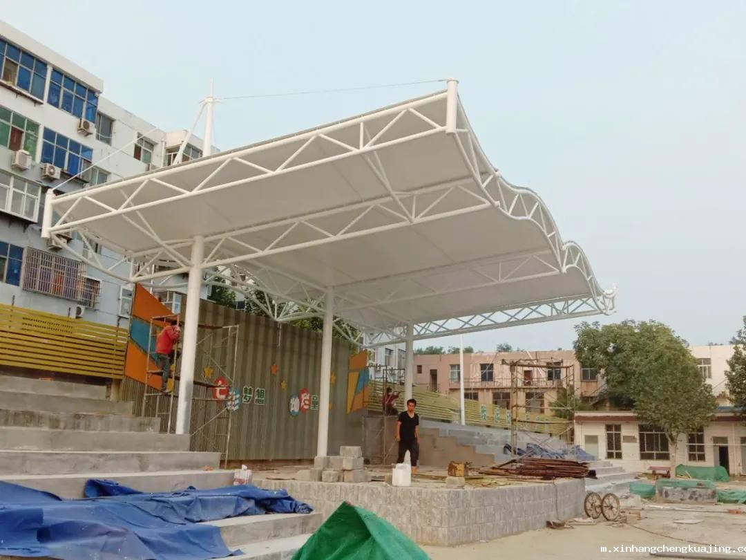 张拉膜结构看台 张拉膜结构看台