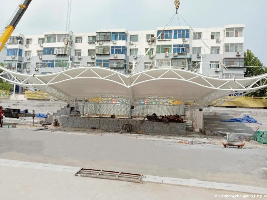 张拉膜结构看台 张拉膜结构看台