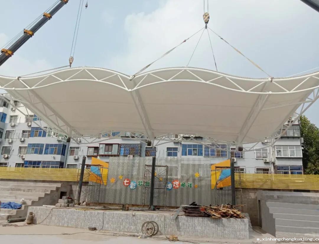 张拉膜结构看台 张拉膜结构看台