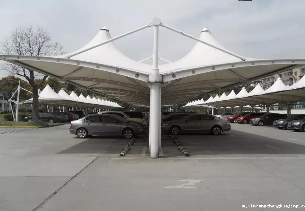 膜结构停车棚 膜结构停车棚