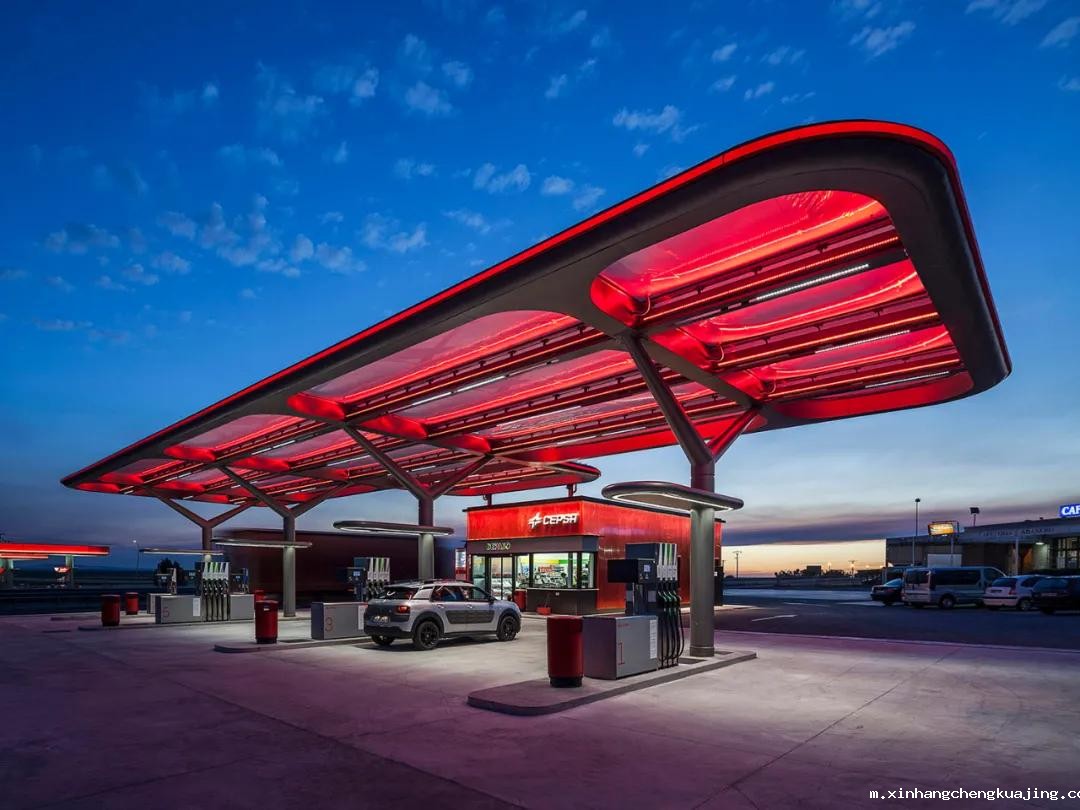 膜结构车棚 膜结构车棚