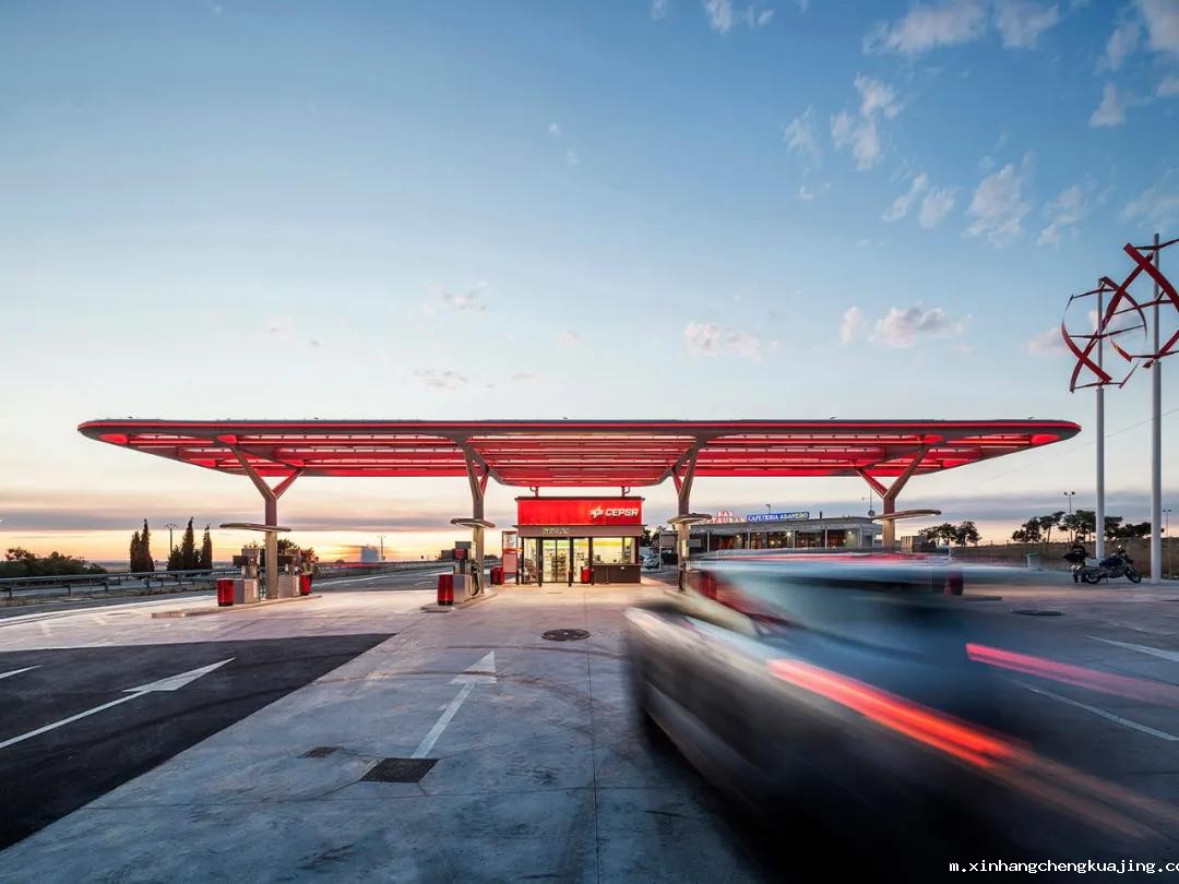 膜结构车棚 膜结构车棚