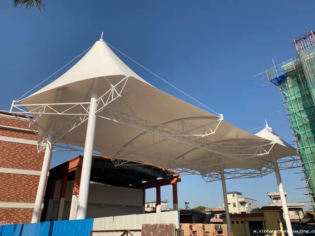 膜结构篮球场 膜结构篮球场