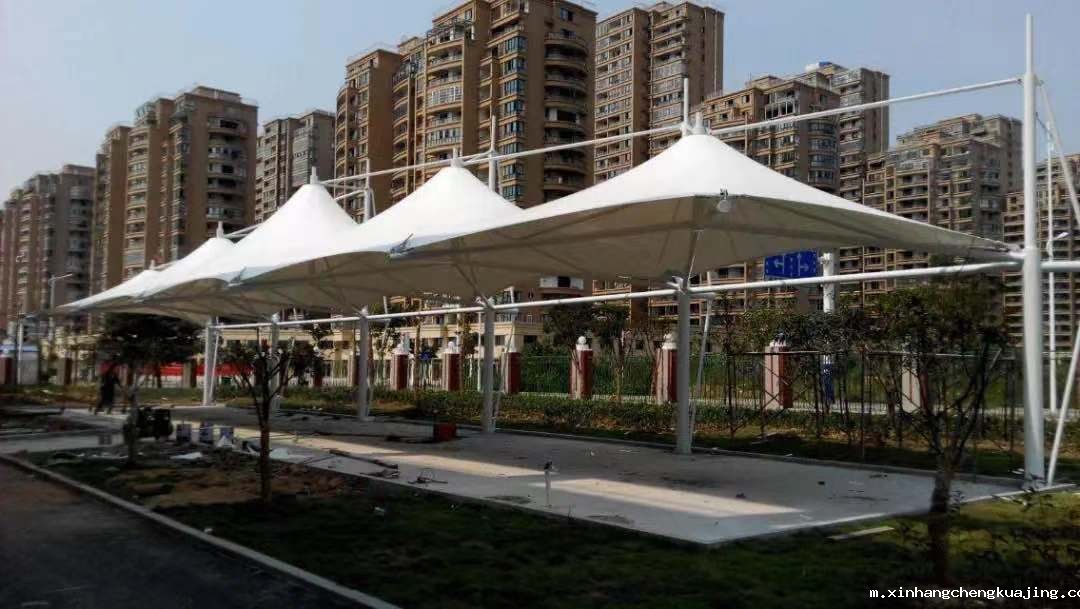 膜结构车棚 膜结构车棚