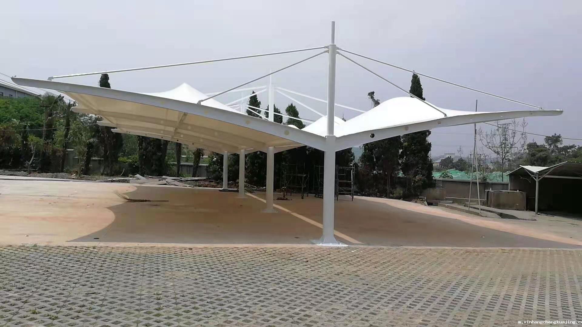 膜结构车棚 膜结构车棚