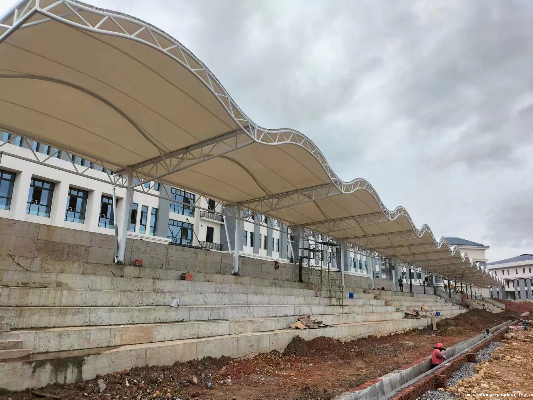 膜结构体育场看台 膜结构体育场看台