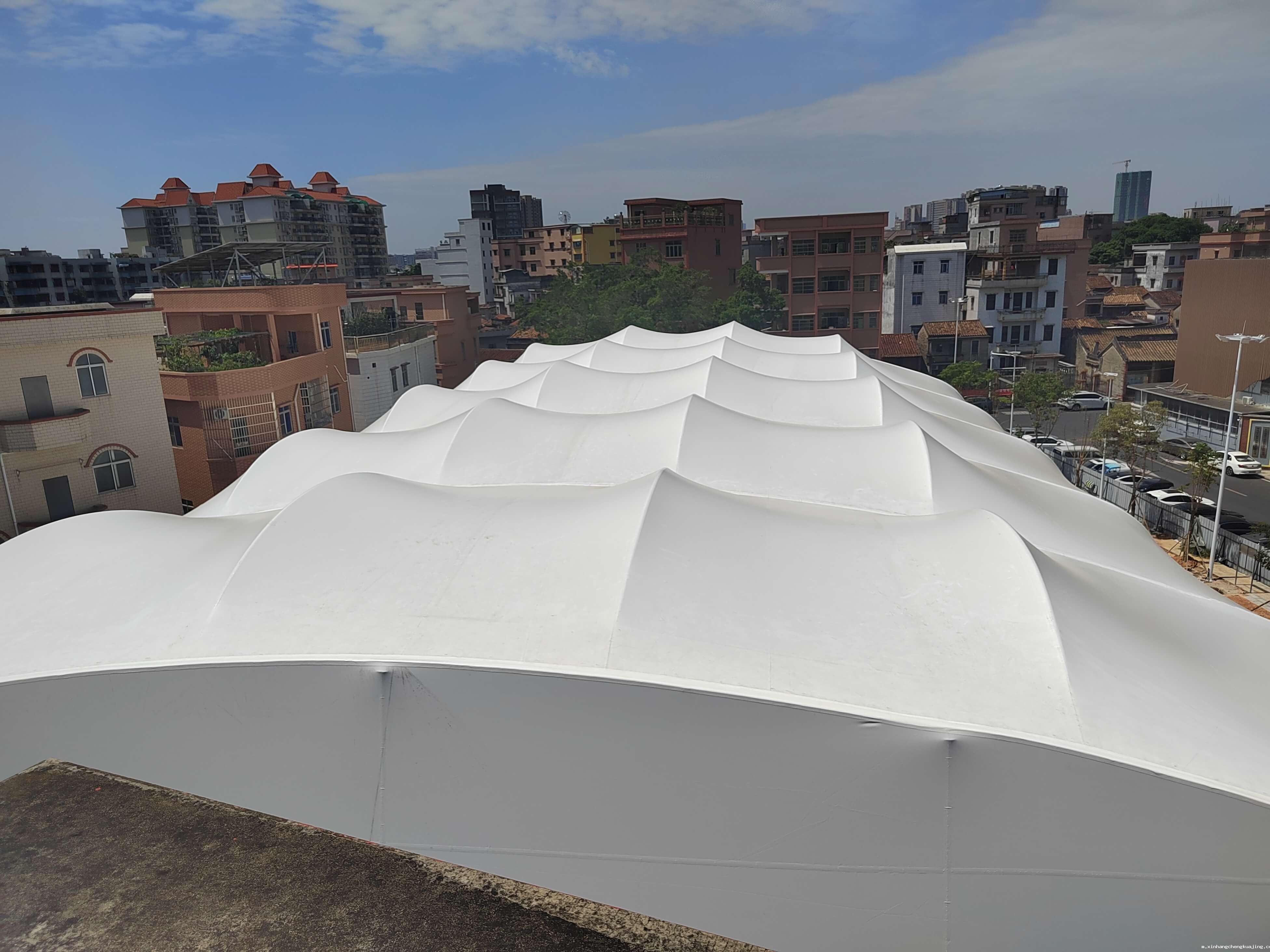 膜结构雨棚 膜结构雨棚