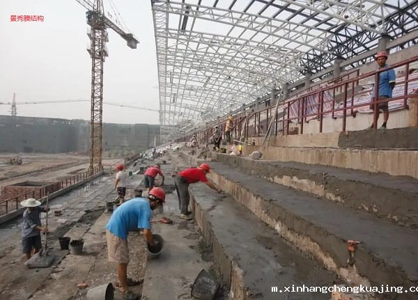 膜结构看台车棚 膜结构看台车棚