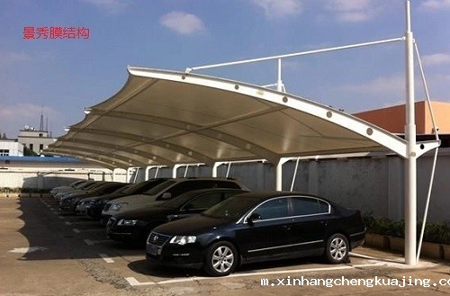 膜结构车棚 膜结构车棚