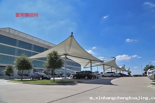 膜结构车棚 膜结构车棚