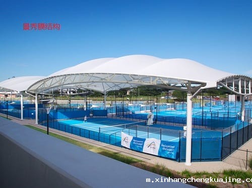 膜结构网球场 膜结构网球场