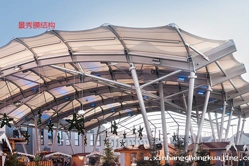 PTFE膜结构建筑 PTFE膜结构建筑