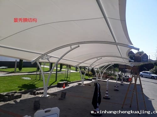 膜结构车棚 膜结构车棚