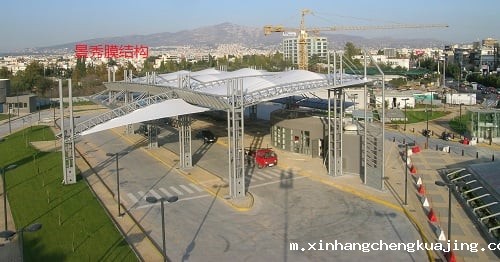 膜结构收费站 膜结构收费站