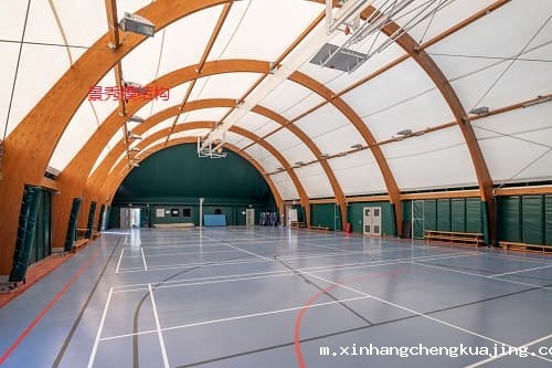 羽毛球场膜结构 羽毛球场膜结构