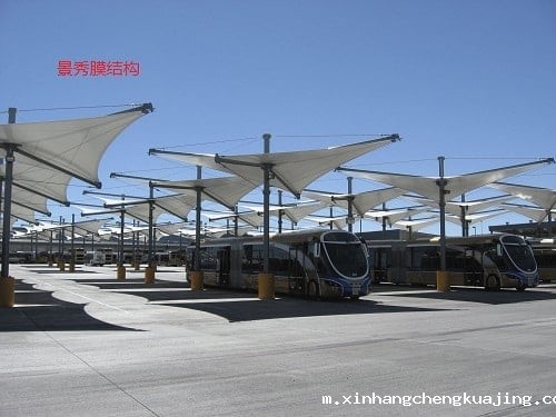 膜结构建筑群 膜结构建筑群