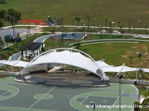 膜结构遮阳棚 膜结构遮阳棚